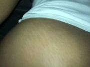 Preview 6 of Ebony Milf Cheats on Husband with best friend in the car