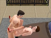 Preview 4 of Sex taxi. Payment on the spot! sims 3 sex | cartoon