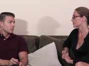 Preview 3 of The Sex Therapist - CFNM Bondage Handjob Star Nine Codey Steele TRAILER