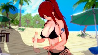 [Fairy Tail] Erza Scarlet (3d hentai)