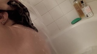 Washing my hair 