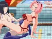 Preview 5 of Hentai Lesbian Orgy - One Piece - Naruto - Dragon Ball And More P51