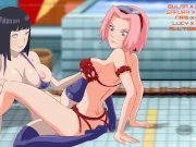Preview 6 of Hentai Lesbian Orgy - One Piece - Naruto - Dragon Ball And More P51