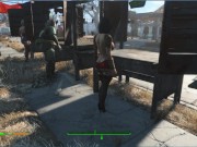 Preview 1 of Erotic and sexy clothes of girls in the game fallout 4 | PC gameplay