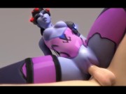 Preview 5 of Overwatch Widowmaker Compilation (animation with sound)