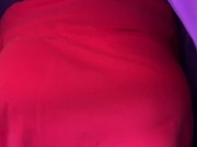 Preview 1 of Watch my ebony titties jump with no bra - my bouncing tits will make that dick stand