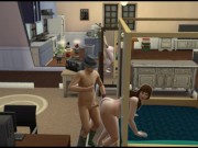 Preview 3 of Bbw. Fucking my wife all over the city | porn games
