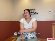 Preview 4 of Fat Japanese shows chubby body and big ass. Asian talks about sex experience. BBW Nagisa 1 OSAKAPORN