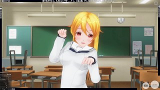 3D HENTAI POV Schoolgirl invited me to her home so I can fuck her