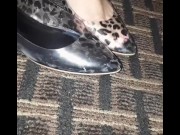 Preview 2 of Putting on Cum filled flats (Request)