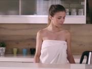 Preview 1 of All natural Mila Azul gets wet and masturbates