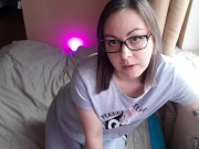 Preview 2 of Dirty talk neighbor asks to jerk and cum for her and masturbates till orgasm