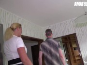 Preview 2 of ReifeSwinger - Huge Ass German Mature Slut Seduces Her Landlord For Intense Sex