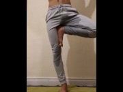 Preview 3 of Hot Guy Wets Himself During Yoga