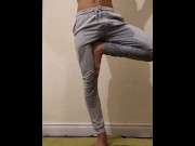 Preview 6 of Hot Guy Wets Himself During Yoga