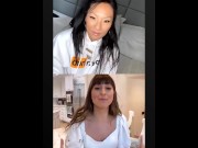 Preview 5 of Just the Tip: Sex Questions & Tips with Asa Akira and Riley Reid