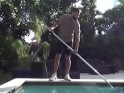 Preview 1 of Jon Galt Flip Fucks his Smoking Hot PoolBoy