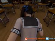 Preview 5 of Misaki Hurry up, School is about to start | DOAXVV | NSFW SFM