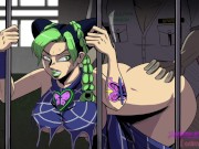 Preview 1 of Jolyne Cujoh Jail Cell Fuck - Extended Yoshikage Kira Version