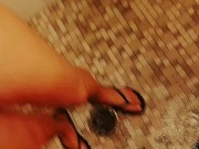 Preview 3 of "I want to but I can't"Follow Cheating friends Wife in camp shower-fucks until she feels guilty