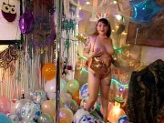 Preview 6 of Looner Balloon Party! PT.1 100+Balloons B2p,Hump,Suck, Fucked&Pussy Stuffed Balloon/Inflatabe fetish
