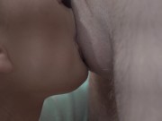 Preview 3 of Hottest Cum Swallow And Cum Mouth - She Knows How To Suck Dick 4K