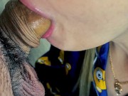 Preview 6 of Blowjob Close Up And Cum In Mouth