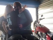 Preview 1 of Getting bent over his Harley until he cums inside me