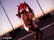 Preview 3 of Busty Honolulu Sexy Dance - Azur Lane [4K UNCENSORED HENTAI]