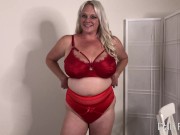 Preview 1 of Blonde BBW Housewife Cameron Skye Fucks Dan Ferrari