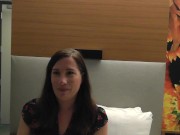 Preview 3 of WIFE'S INTERVIEW BEFORE SHE TAKES HER FIRST BBC!
