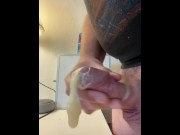 Preview 6 of Buddy’s used condom wank