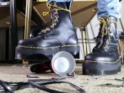 Preview 6 of Lamp Crushing with Doc Martens Sinclair Hi Max Boots