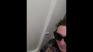 Rubbing my fat pussy into the mile high club