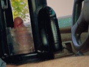 Preview 5 of Took my Cock Milking Machine for a drive