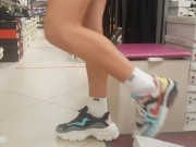 Preview 6 of No panties in a shoe store