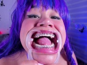 Preview 4 of Lila Jordan uses her mouth gag