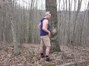 Preview 3 of Daddy Bear Will Angell breeds Scott Ryder out in the woods
