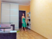 Preview 6 of Myla_Angel dances in green transparent dress