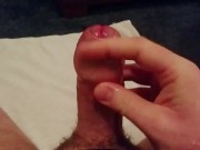 Preview 5 of Moaning As My Edged Cock Oozes Cum - SlugsOfCumGuy