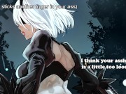 Preview 4 of 2B's Corruption Hentai JOI (Futanari, assplay, breathplay, facesitting, oral, CEI, Sissy training)