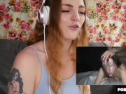 Preview 5 of Carly Rae Summers Reacts to BLEACHED RAW - HOT TEENS ROUGH SEX COMPILATION - PF Porn Reactions Ep II