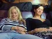 Preview 2 of Angie, Anabel and Alicia in the van