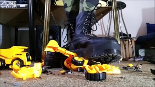 Toycar Crushing with Doc Martens Boots (Trailer)