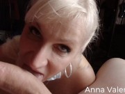 Preview 2 of Hungarian Milf Deepthroat Covid Masked Blowjob
