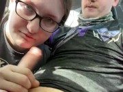Preview 4 of I make my Lyft driver cum with an amazing blow job