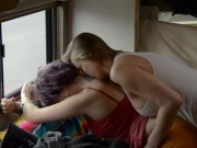 Preview 4 of Grand Canyon Threesome: Poly Unicorn Sex w/SexyHippies *full vid available*