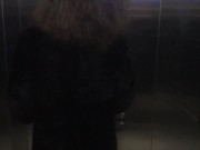 Preview 1 of Juicy Milf sucked me in the elevator and invite to finish at her house