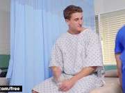 Preview 1 of Bromo - Doctors And Patients Michael Jackman, Nate Grimes & Zane Williams Fucking Each Asshole