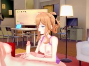 Preview 2 of Futa Amber fuck Jean[Genshin Impact] — 3D HENTAI